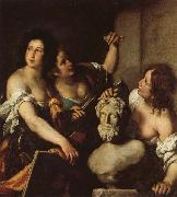 Bernardo Strozzi Allegory of the Arts oil painting on canvas